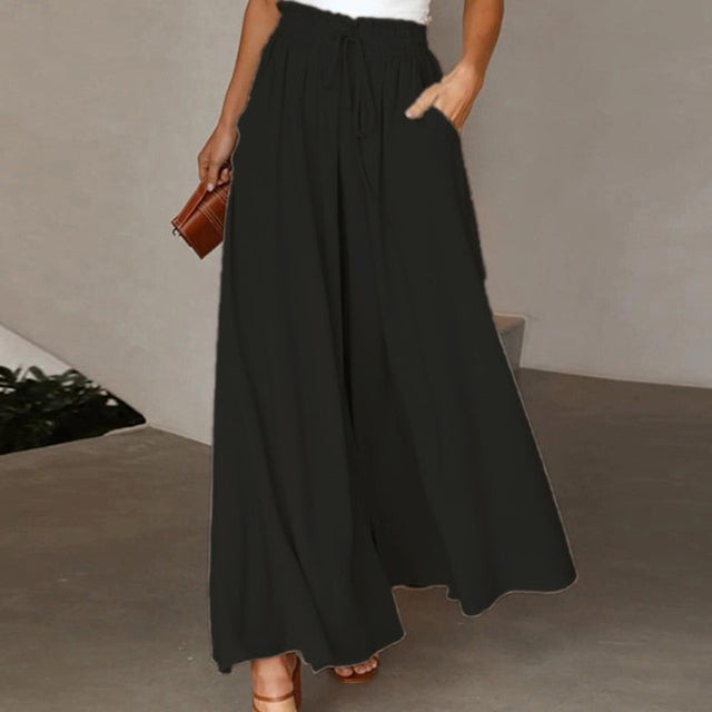 Lyra | Women's Wide-Leg Linen Pants